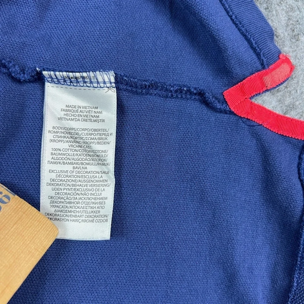 Vintage Polo Ralph Lauren Men's Classic Fit Tripple Pony Polo Shirt Navy Size XL